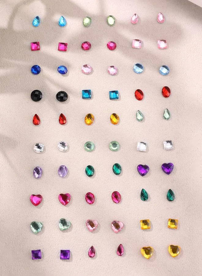 تايك تو Set of 30 - Geometric Stud Earrings