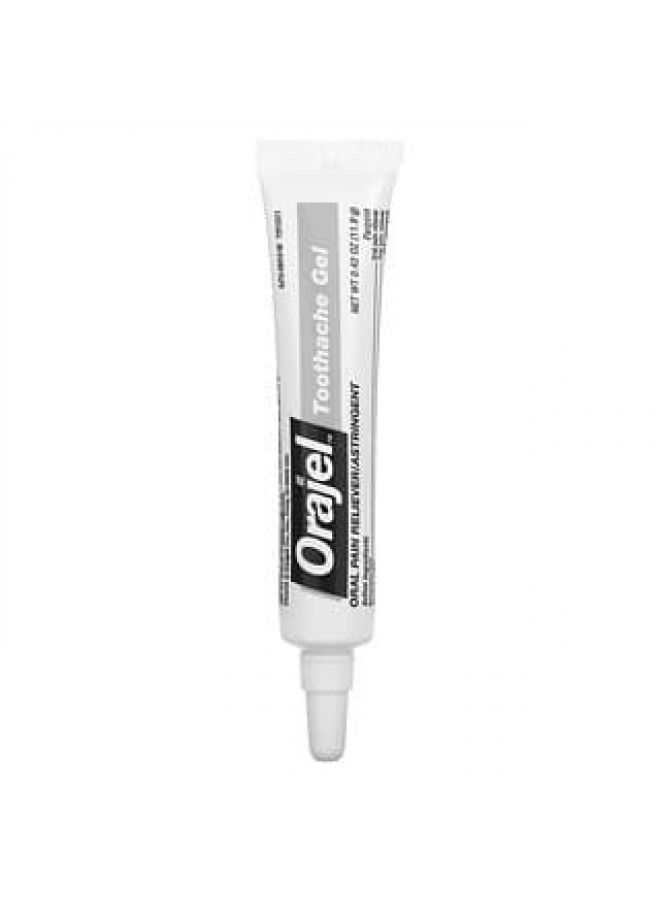 Orajel Orajel, Instant Pain Relief Gel, 3X Medicated For Toothache & Gum, 0.42 oz (11.9 g)