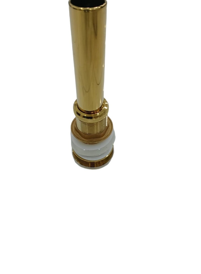 D&N Gold Pop-up Drain – Premium Basin Sink Accessory for Modern Bathrooms - Image 3