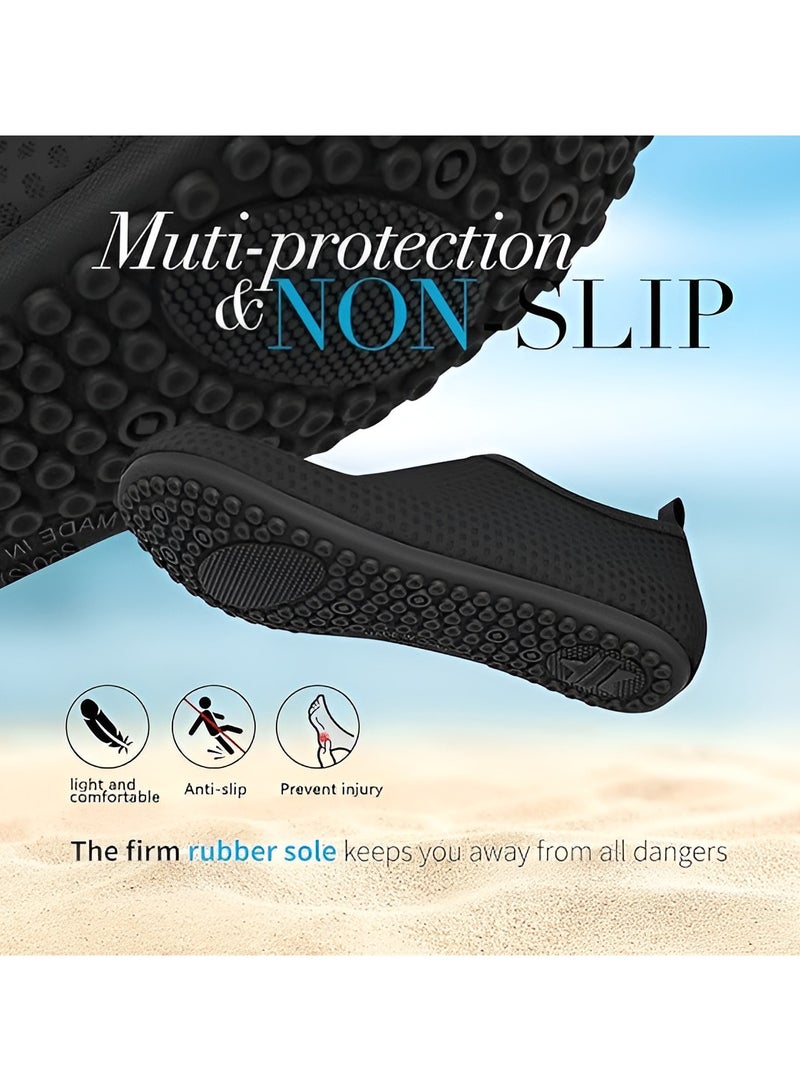Generic Water Shoes for Women Men Quick-Dry Aqua Socks Swim Beach Barefoot Yoga Exercise Wear Sport Accessories Pool Camping Must Haves Adult Youth Size  - Image 5