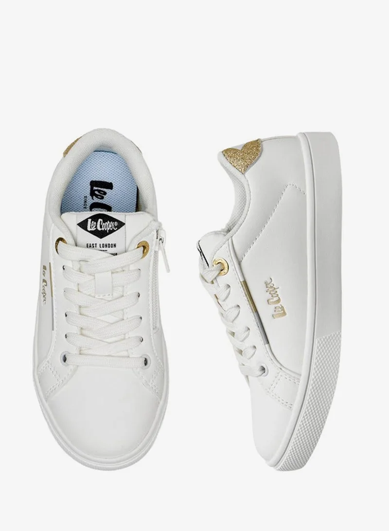 Lee Cooper Girls Lace-Up Sneakers