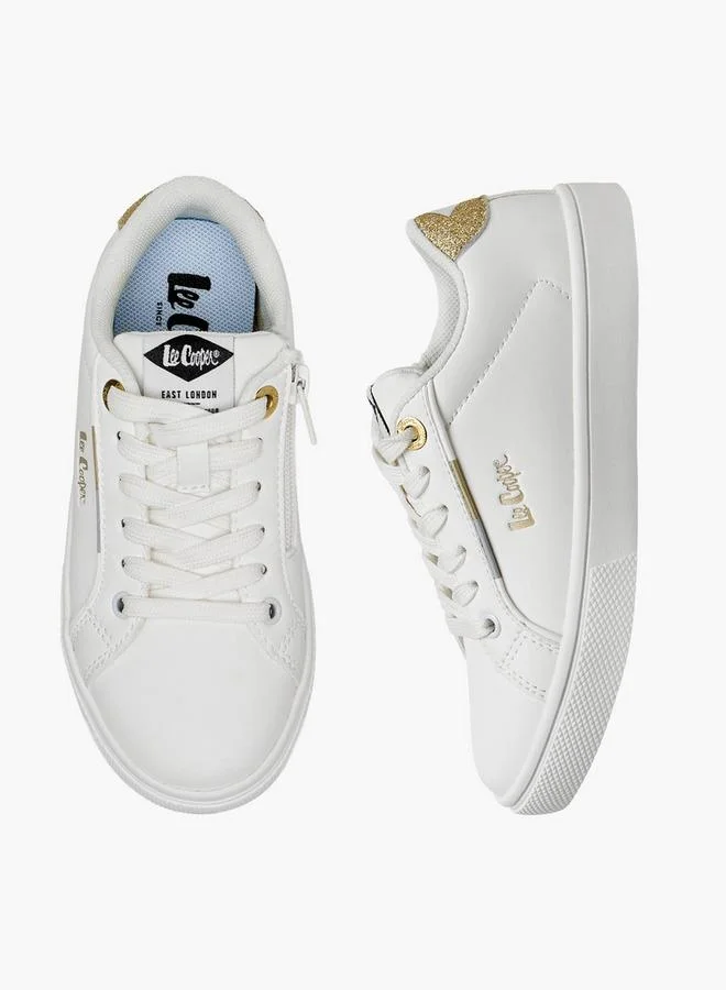 Lee Cooper Girls Lace-Up Sneakers