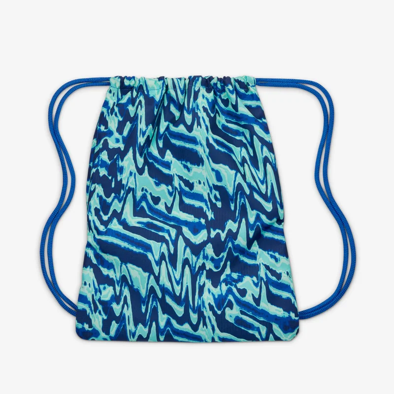 Nike Blue Kids' Printed Drawstring Gym Sack  | Best Price UAE
