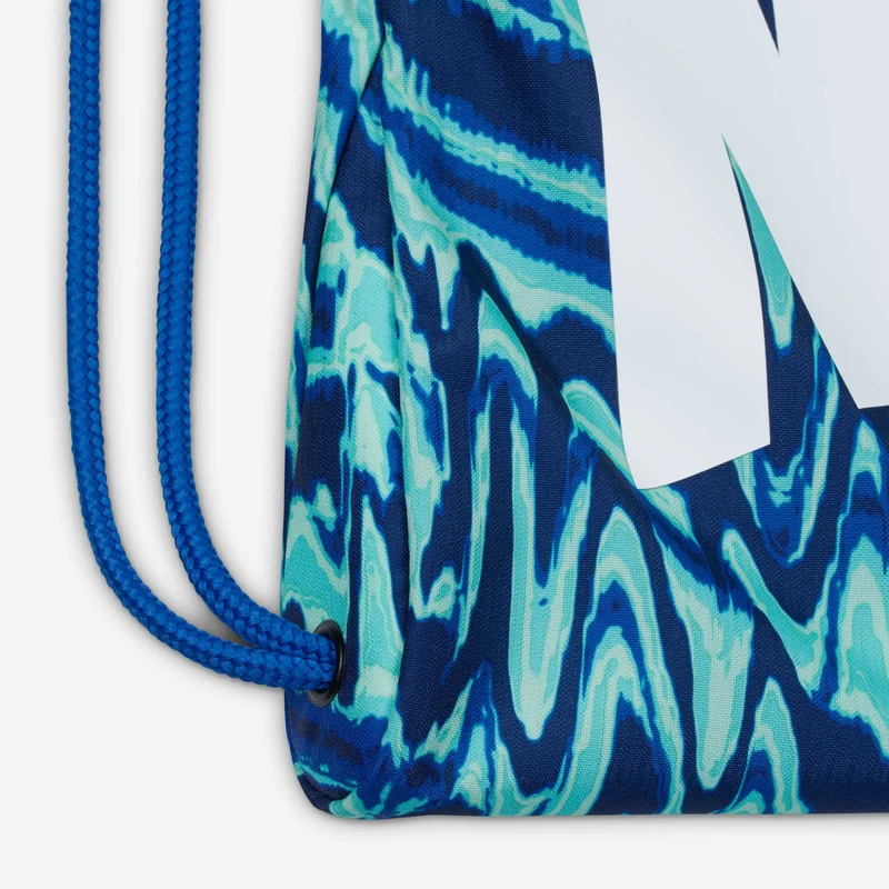 Nike Blue Kids' Printed Drawstring Gym Sack  | Best Price UAE