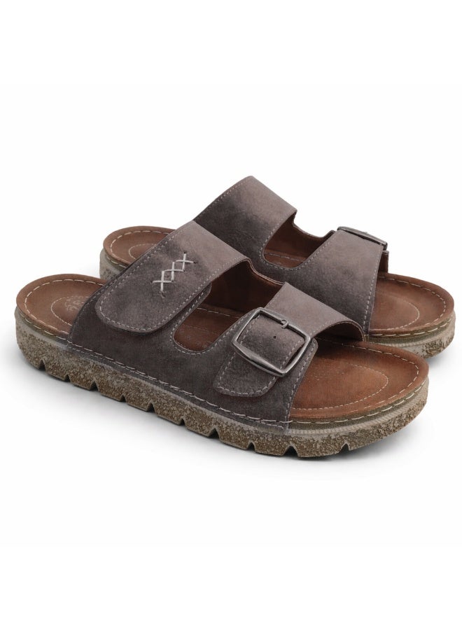 شبشب رجالي مريح بتصميم عصري – نعل طبي خفيف مع أحزمة قابلة للتعديل – مناسب للاستخدام اليومي داخل وخارج المنزل - Image 2