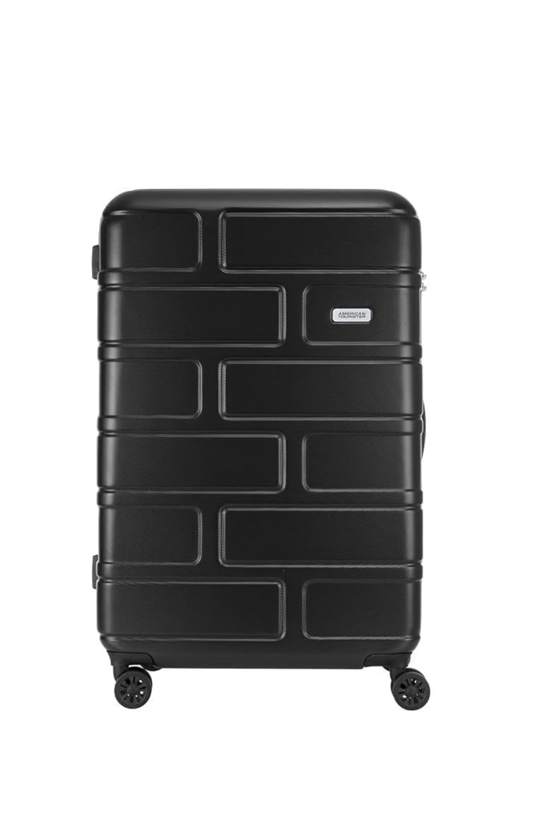 AMERICAN TOURISTER Bricklane 3 Piece SET 55+69+80cm Hardcase 4 Double Wheel Cabin & Check-In Luggage Trolley Black - Image 2