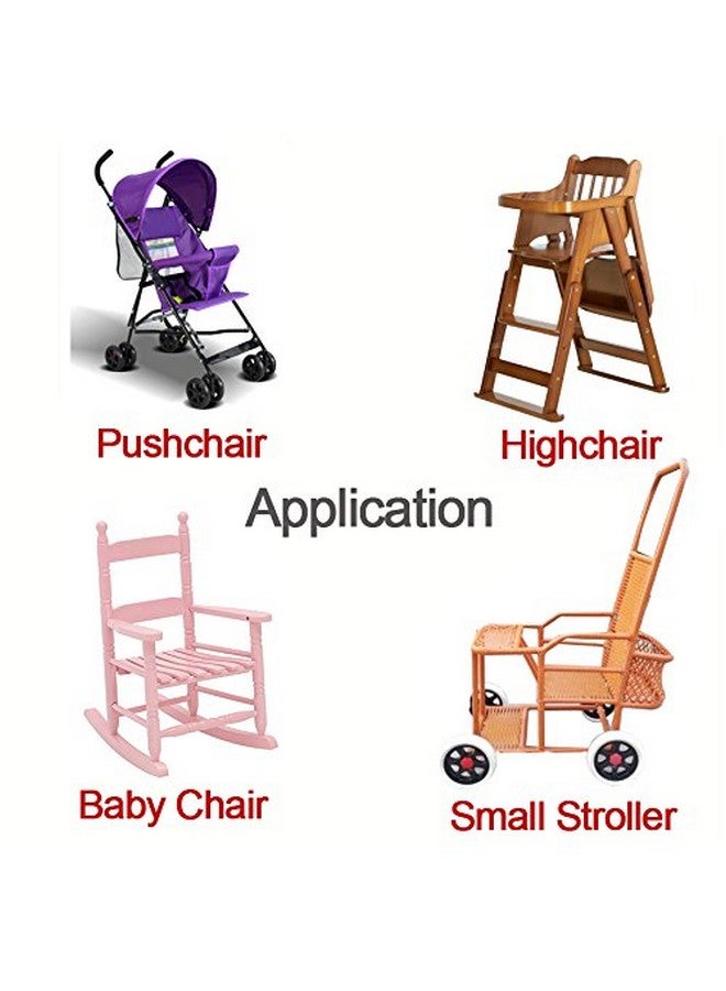 ZARPMA Baby 2 Point Safety Belt,Safety Harness for Child Kid Infant Safe Strap for Pushchair,HighChair,Child Chair,Stroller(1.4 M Length) - Image 5