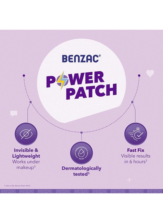 Benzac Power Patch | Fast-Acting Pimple Patch | 6-Hour Visible Results | Ultra-Thin & Invisible Acne Patches | Shrinks, Soothes & Fades Pimples | Dermatologist-Tested | Pack of 12 Patches - Image 5