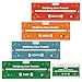 Luxiv 4 Pack Mahjong Line Finder Portable Card Guide for Mahjong Card Line Reader for Beginners with 4Colors Mah Jong Line Reader Helper - Image 2