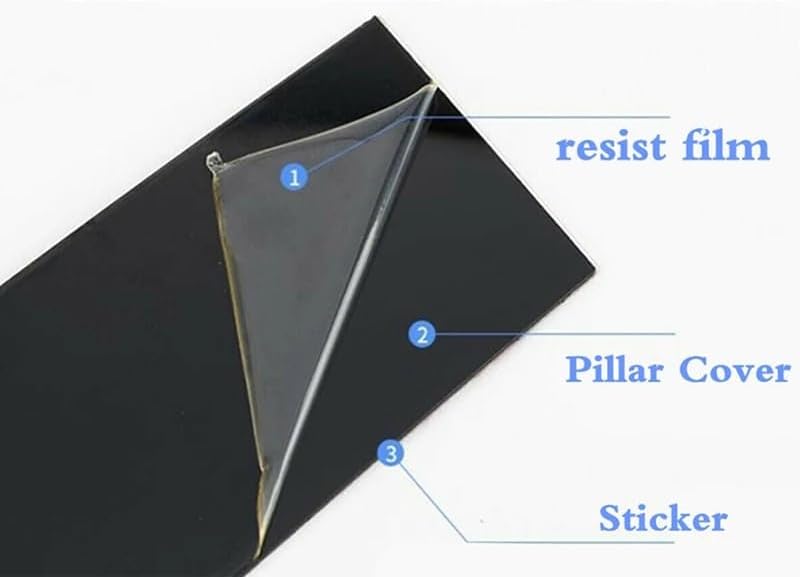 DEMULAX Car Door Window Decoration Trims for Porsche - Image 2