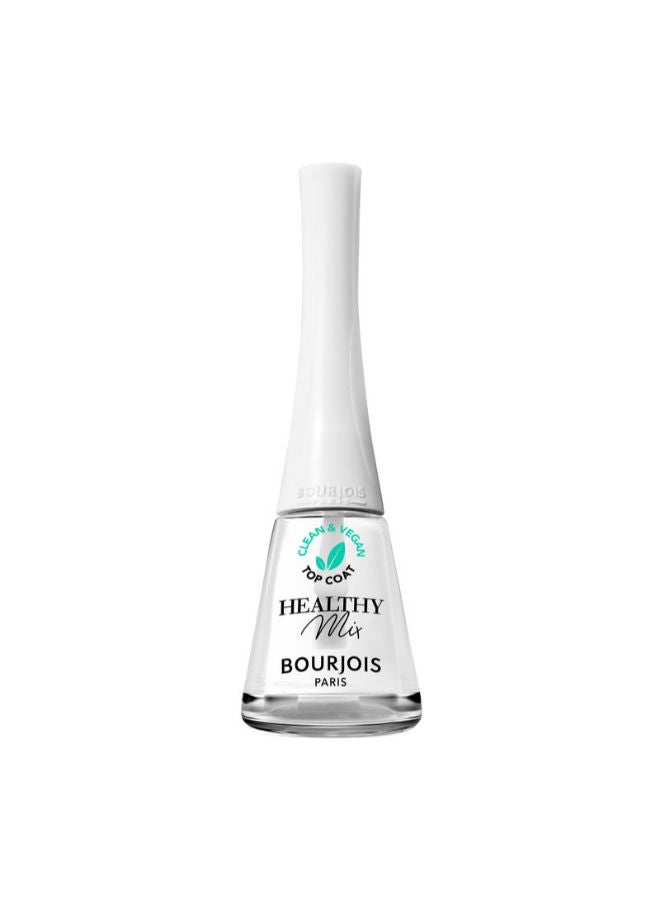 BOURJOIS PARIS Bourjois Healthy Mix Vegan Nail Polish – 001 –  Topcoat, 9ml - Image 2