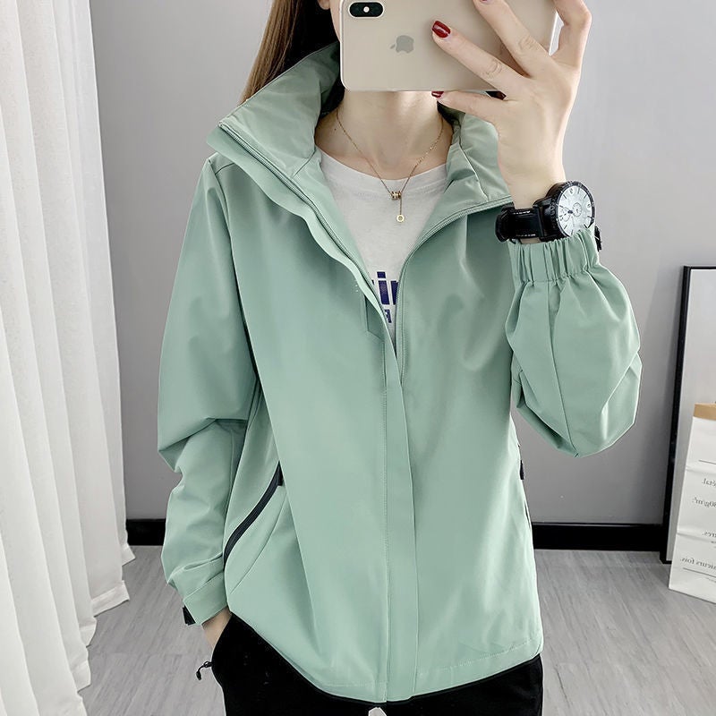 Autumn New Arrival Jacket Men'S And Women'S Outdoor Thin Mountaineering Suit Windproof Waterproof Single Layer Jacket Coat Trendy - Image 3