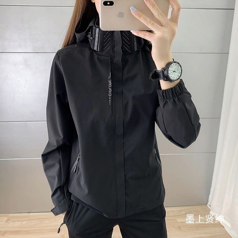 Autumn New Arrival Jacket Men'S And Women'S Outdoor Thin Mountaineering Suit Windproof Waterproof Single Layer Jacket Coat Trendy - Image 2
