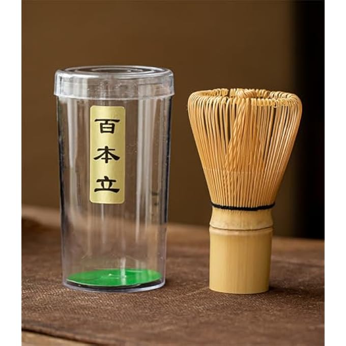 TURIMON Matcha Whisk  Bamboo Whisk For Matcha Powder Handcrafted Organic Traditional Japanese Chasen 100Prong Matcha Stirrer Wisk Mixer Brush For Authentic Tea Preparation - Image 5