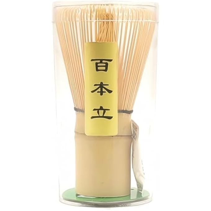 TURIMON Matcha Whisk  Bamboo Whisk For Matcha Powder Handcrafted Organic Traditional Japanese Chasen 100Prong Matcha Stirrer Wisk Mixer Brush For Authentic Tea Preparation - Image 1
