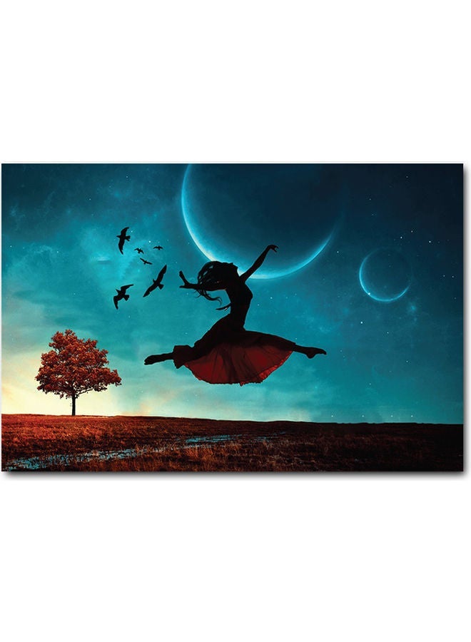 RYN Dancer Printed Wall Art Multicolour 40x60cm - Image 2