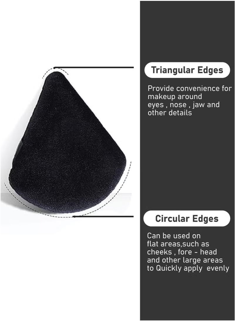 حكمة بيوتي إسفنجة مكياج مثلثة مضغوطة مزدوجة الاستخدام، مثالية لتوزيع المكياج بتغطية ناعمة ومظهر طبيعي، اسفنجة بودرة، اسفنج المكياج، اسفنجات مكياج، اسفنجة مكياج على شكل مثلث، اسفنجة بودره ،اسفنجة وجه، باودر بف، اسفنج مكياج، سبونج، ميكب، - Image 5