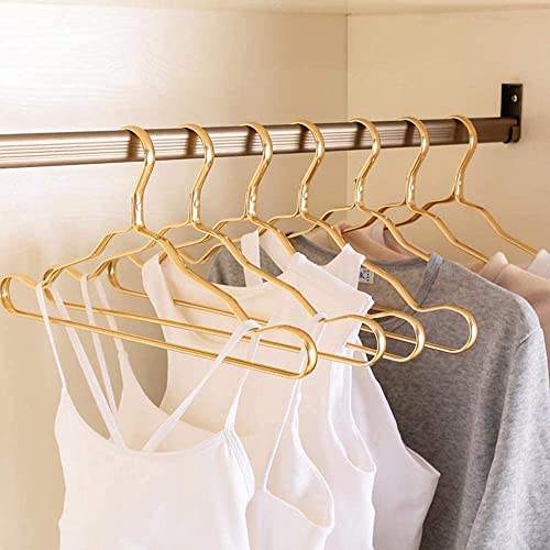 Rollyware Aluminium Clothes Hangers with Non-Slip Design Space Saving Heavy Duty Hangers for Men Women Suit Shirts Pants Jacket Coat Pack of (3) - Image 4