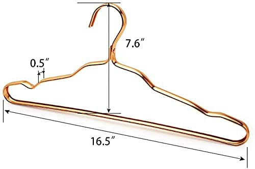 Rollyware Aluminium Clothes Hangers with Non-Slip Design Space Saving Heavy Duty Hangers for Men Women Suit Shirts Pants Jacket Coat Pack of (3) - Image 2