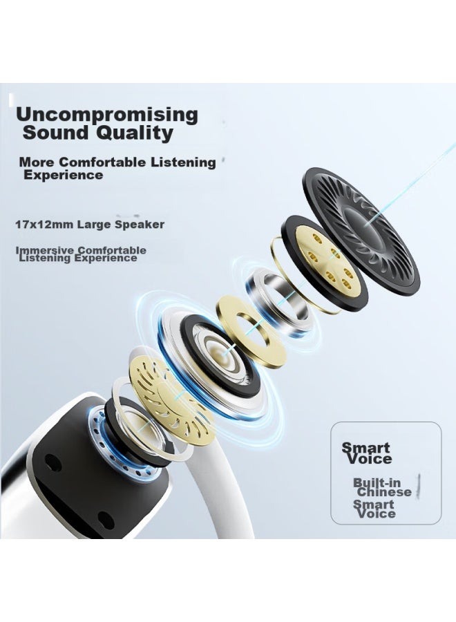Newmine Ly29 Open-ear Bluetooth Headphones, True Wireless, Non-in, High-quality Sound, For Sports, Running, Calls, Noise Reduction, Gaming, Compatible With Apple, Xiaomi, Huawei Phones - Image 3