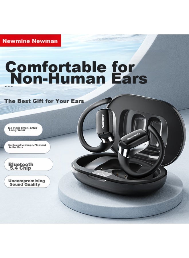 Newmine Ly29 Open-ear Bluetooth Headphones, True Wireless, Non-in, High-quality Sound, For Sports, Running, Calls, Noise Reduction, Gaming, Compatible With Apple, Xiaomi, Huawei Phones - Image 1