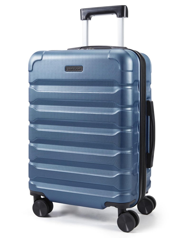 LIGHT FLIGHT Carry On Luggage 22x14x9 Airline Approved, Expandable Carry On Suitcases with Wheels, Lightweight Luggage, Durable Hard Shell 20 Inch Rolling Suit Case for Men Women Travel,Royal Blue - Image 1