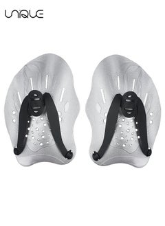 Swimming Paddles for Hands, Swimming Training Hand Paddles with Adjustable Straps, Swim Paddles for Adult Children Unisex Professional Swimming Accessories - 1 Pair