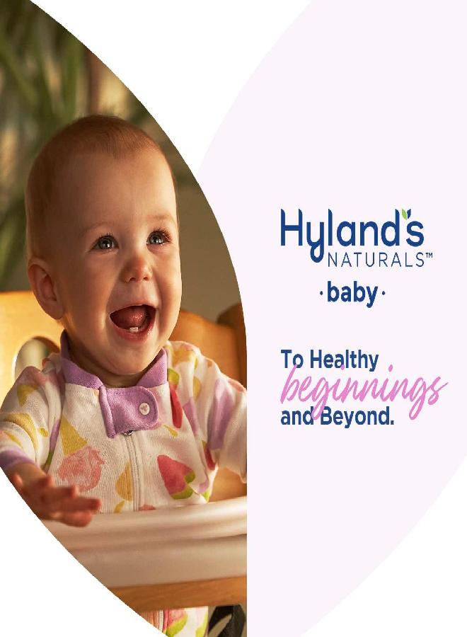 Hyland's Hyland's Naturals Baby Daytime Soothing Tablets with Chamomilla, Natural Relief of Oral Discomfort, Irritability, and Swelling, 125 Count - Image 4