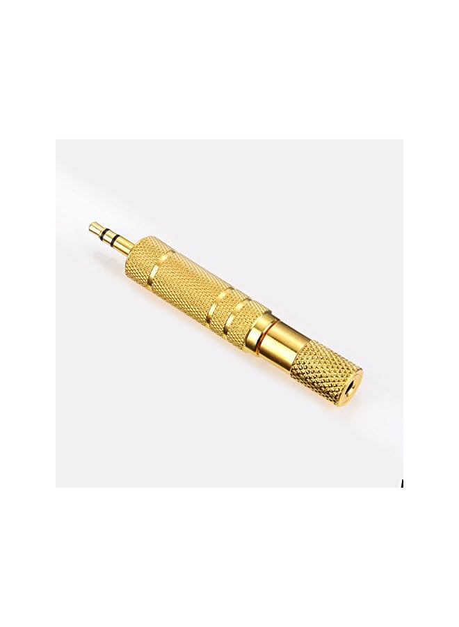 eBoot محول سماعة رأس eBoot مكون من 4 قطع من 6.35 مم (1/4 بوصة) ذكر إلى 3.5 مم أنثى ومقبس صوت استريو 3.5 مم ذكر إلى 6.35 مم (1/4 بوصة) أنثى - Image 4