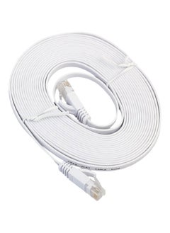 نيبمينينت كابل شبكة CAT6 مسطّح أبيض  - Image 1