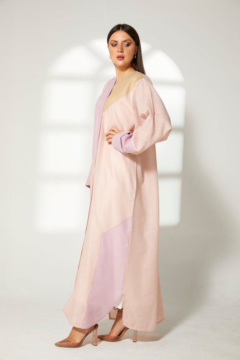 مويستريت عباءة بأكمام واسعة مطرزة - Image 3