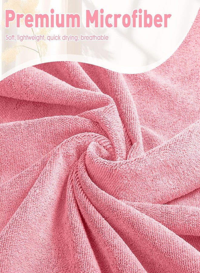 Breling 6 Pcs Hot Yoga Towels Bulk Non Slip Microfiber Anti Slip Absorbent Multicolor Wicking Pilates Yoga Mat Towel for Women Men Pilates, 27" x 72" (Multicolor) - Image 3