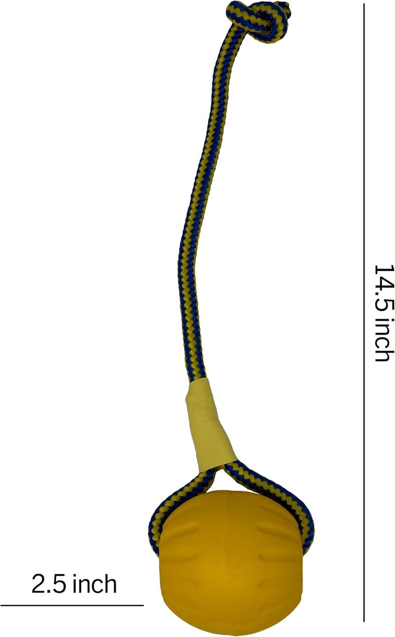 Starmark Swing 'n Fling DuraFoam Ball Dog Toy - Medium Fetch Toy for Dogs - Image 5