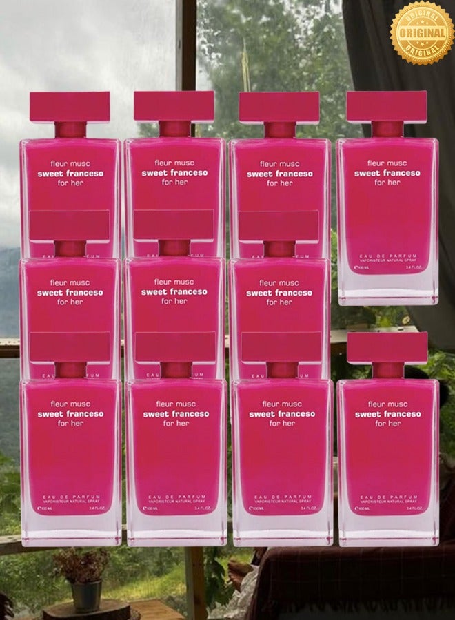 فور هير 11 قطع عطر سويت فرانسيسو فور هر بنك 100 مل - Image 1