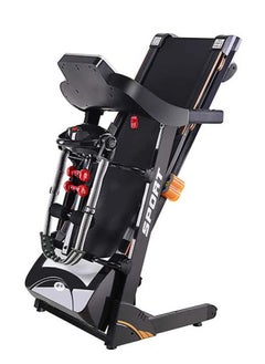Lijiujia Treadmill with massage and 5 HP muscle motor, maximum user weight 160 kg, running area 48*135 cm, speed 1.0-18.0 km per hour, automatic milk 15% 5088DS  - Image 3