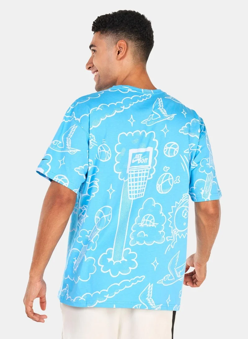 Nike Men's M90 Max Basketball Printed T-Shirt