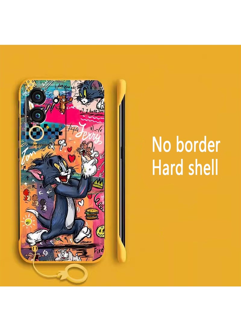 X-level Vivo V29 5g Slim Case Cover with Ultra Thin Frameless Case Accessories Camera Len Protector Anti-Yellow Shockproof Anti-scratch Comfortable Feeling Anti-drop Shell Back Cover for Vivo V29 5g  - Image 4