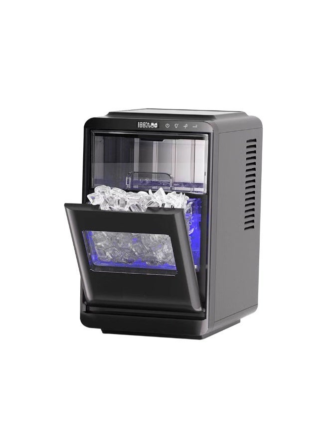 Cool Baby Countertop Ice Maker, 1.8L Water Tank, 12kg/24h Output, Quiet 32dB, Crescent Ice Cubes - Image 1