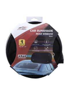 AUTOSMART Rear Window Car Sunshade Cutter Black 40 x 19 Inch 40504 