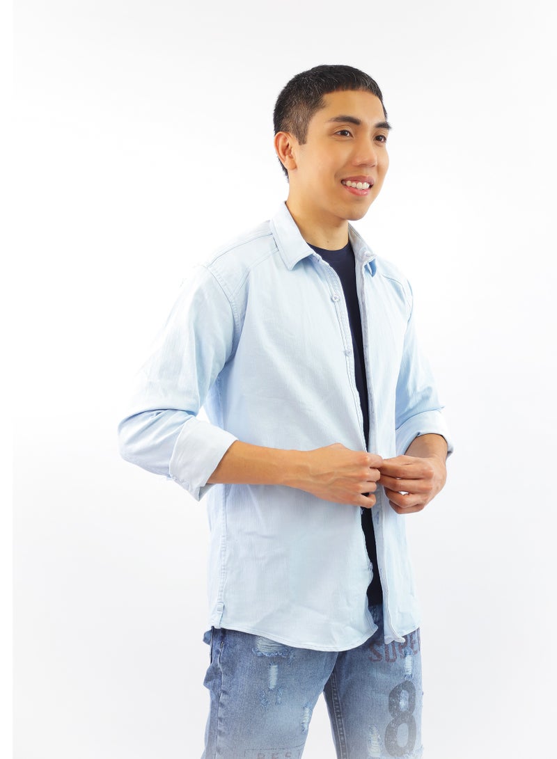 Levantino Men's Slim Fit Casual Shirt - Image 1