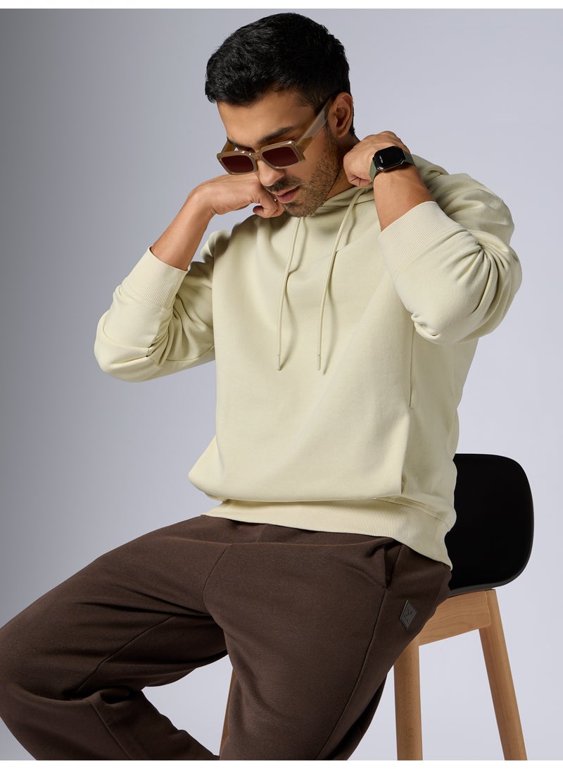 اكس واي اكس اكس سويت شيرت بقلنسوة من إنتلي سموث بالس تيري قطني بأكمام طويلة ومقاس كبير للرجال - Image 5