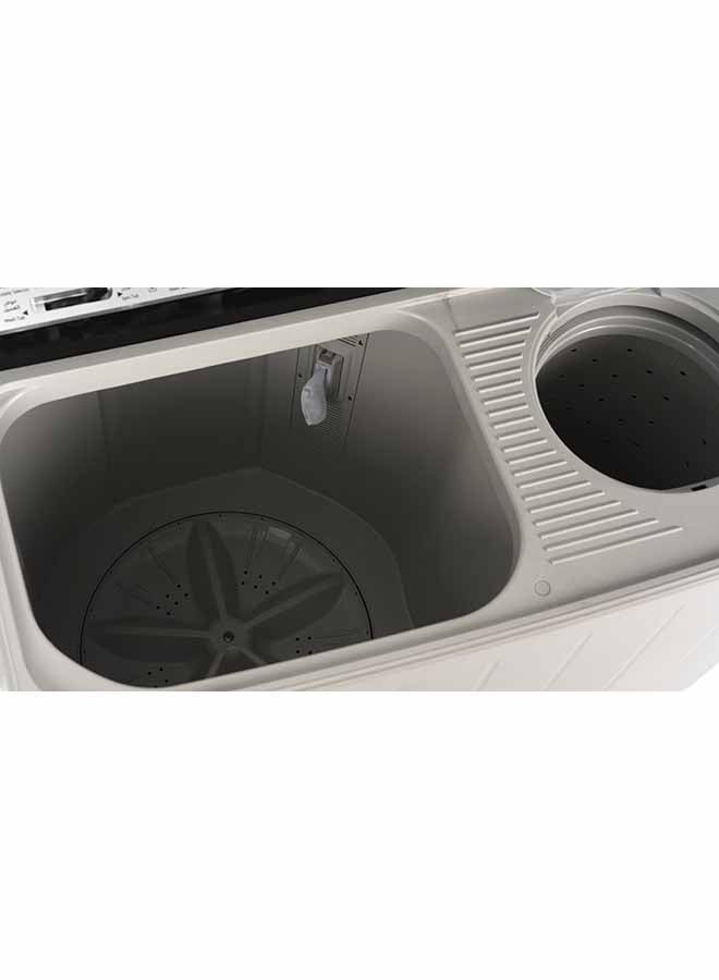 Panasonic Top Load Twin Tub Washer - 14 kg NA-W14XG1BSA Light Grey - Image 4