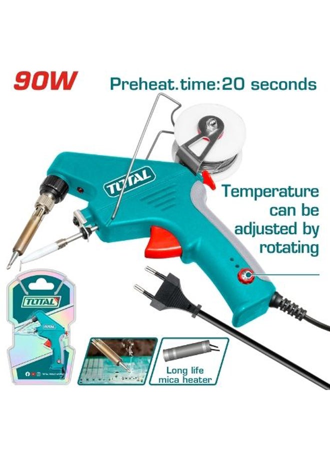 Total Soldering Gun With Self-Feeding Solder 90W Tet160732
