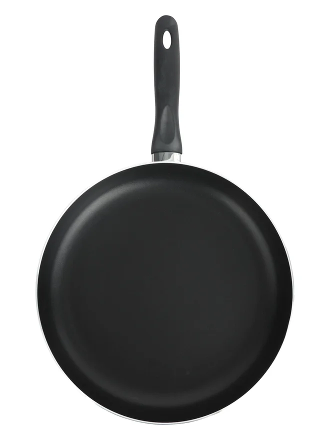 Royalford Aluminum Fry Pan Strong Aluminum Body, 32cm RF11861