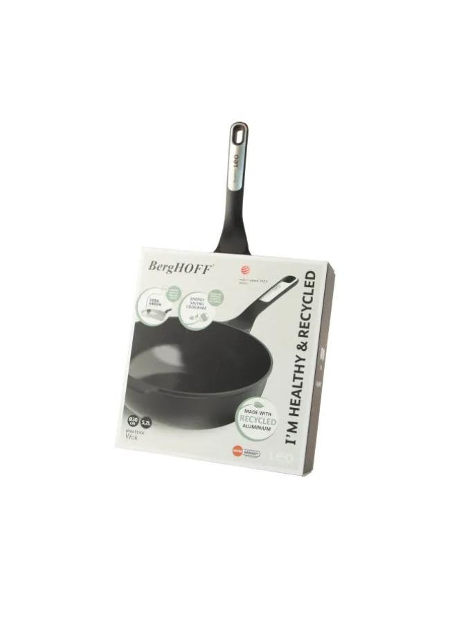 Berghoff Non-Stick Wok Pan  cm-Black  - Image 3