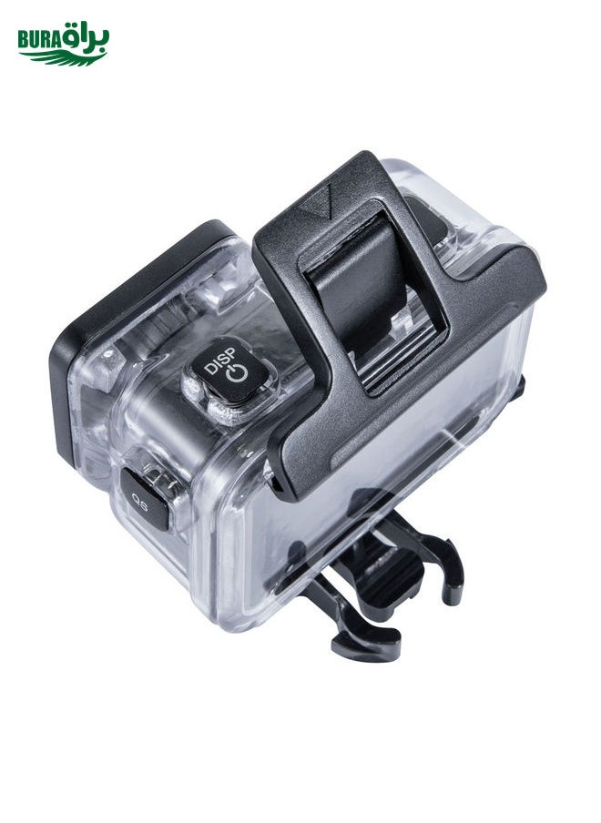 BURAQ 45m Underwater Waterproof Housing Diving Case for DJI Osmo Action, with Buckle Basic Mount & Screw  - Image 5