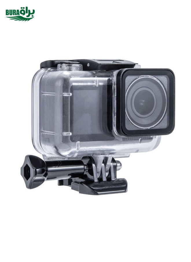BURAQ 45m Underwater Waterproof Housing Diving Case for DJI Osmo Action, with Buckle Basic Mount & Screw  - Image 2