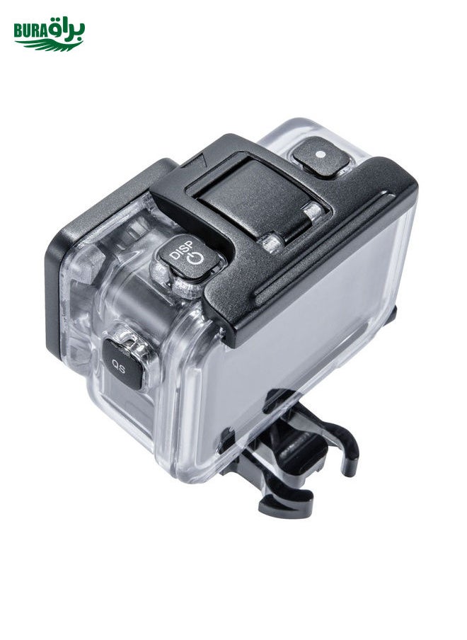 BURAQ 45m Underwater Waterproof Housing Diving Case for DJI Osmo Action, with Buckle Basic Mount & Screw  - Image 3