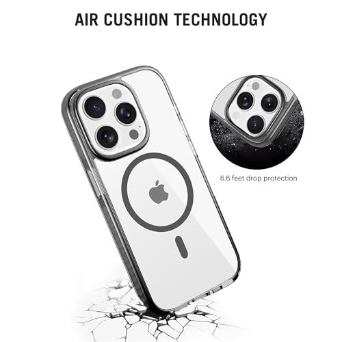 DailyObjects Stride 3.0 Clear MagSafe Phone Case Cover for iPhone 15 Pro - Image 5