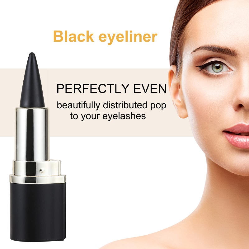 Boobeen Black Eyeliner Pencil - Quick Drying, Waterproof & Smudge-proof All Day Gel Eyeliner - Create Statement Eye Look - Image 5
